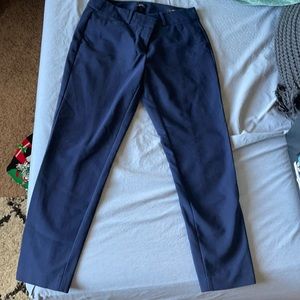 Loft Dress Pants - Julie Skinny - Size 4 - Navy Blue